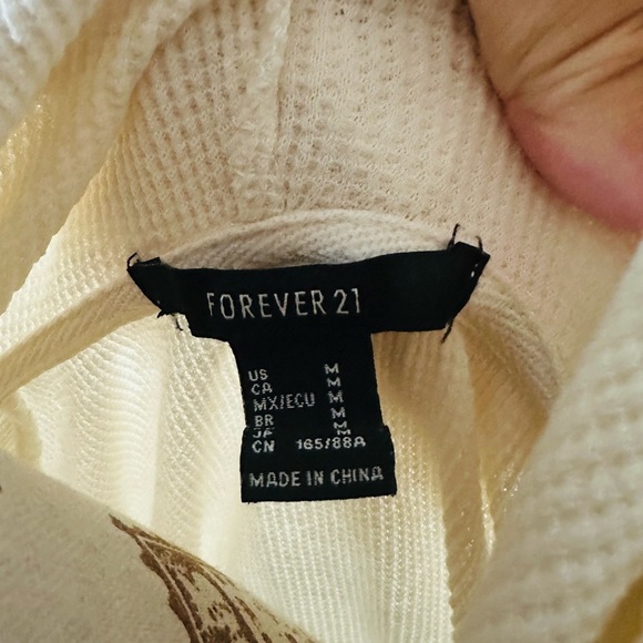 Ribbed Cropped Zip-up Hoodie - Picture 6 of 10